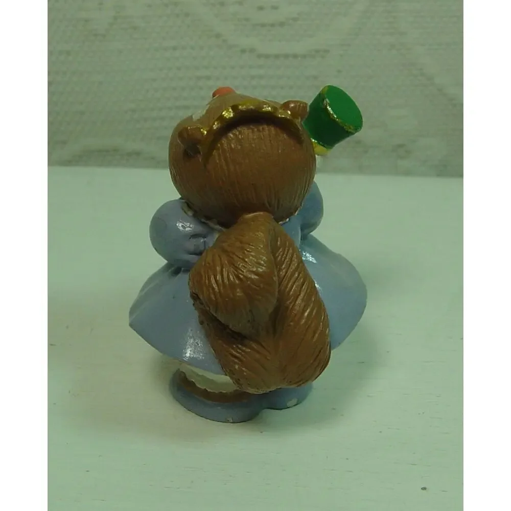 VINTAGE HALLMARK HOLIDAY MEMO ORNAMENT & MERRY MINIATURES SQUIRREL FIGURINE